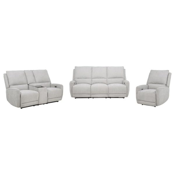 Sylmar 3-piece Chenille Power Reclining Sofa Set